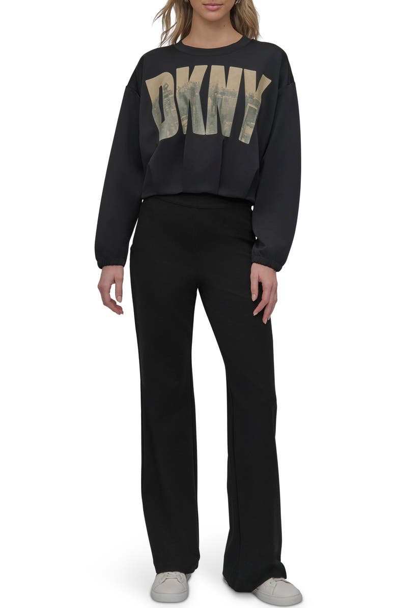 DKNY Logo Graphic Top, Alternate, color,