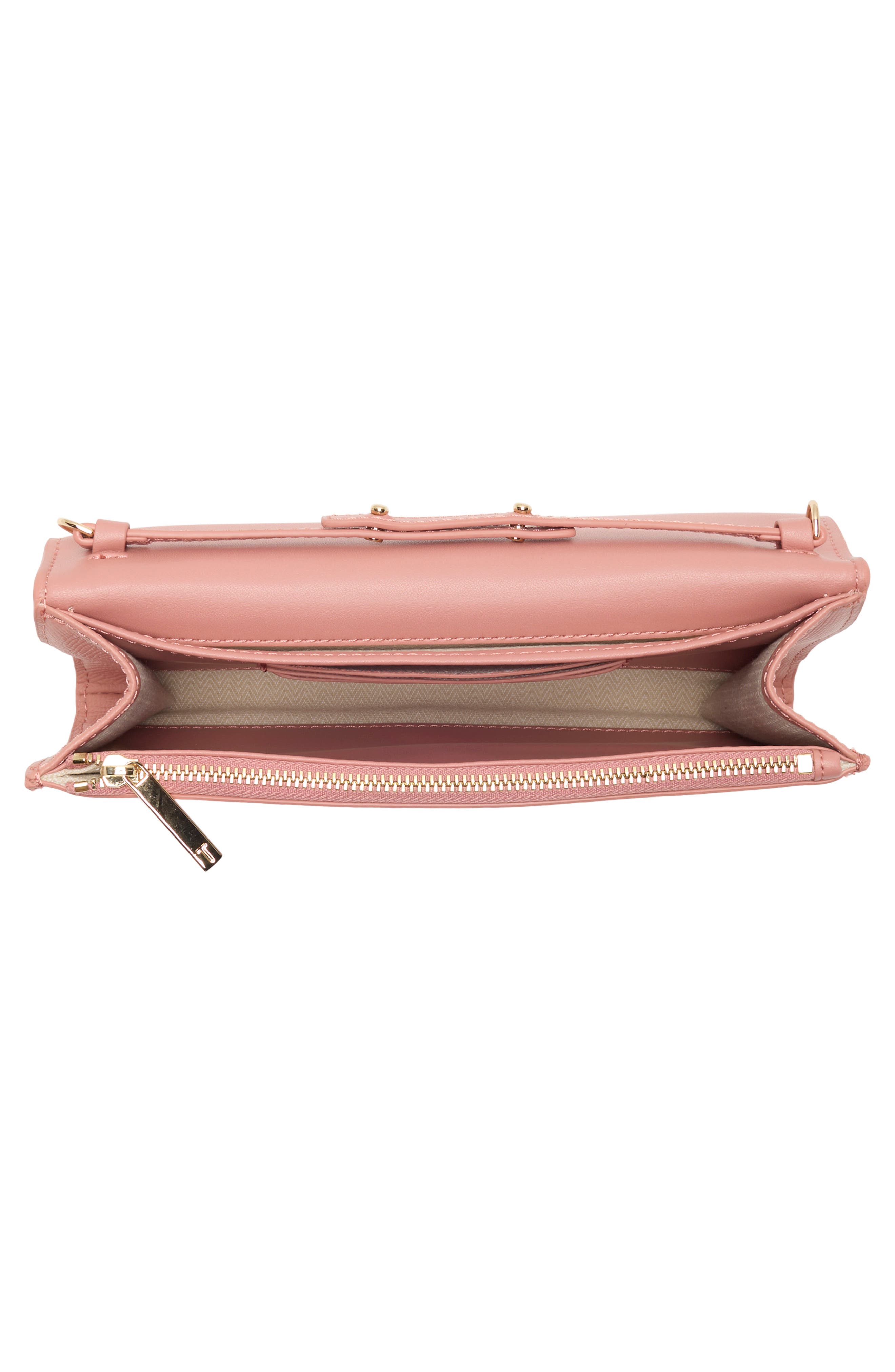 Kira Rose Convertible Crossbody, Alternate, color, DARK ROSE