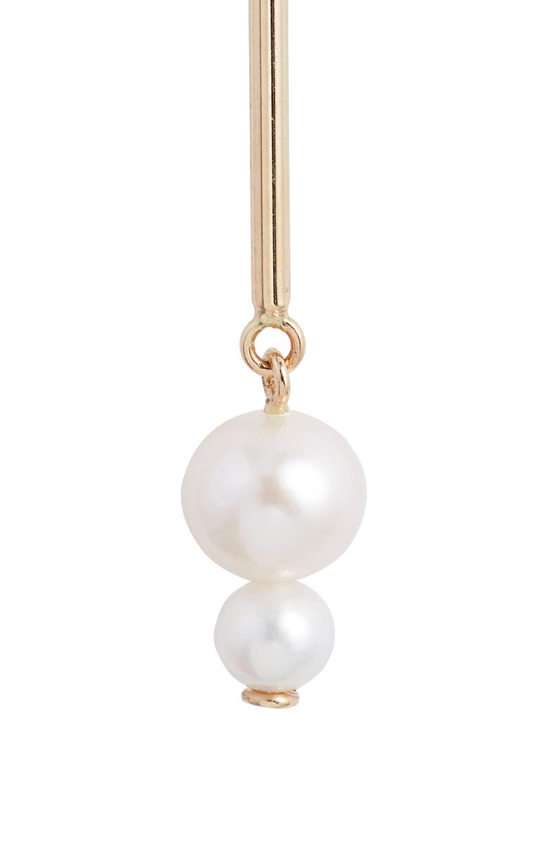 Poppy Finch Graduated Cultured Pearl Drop Earrings, Alternate, color, 