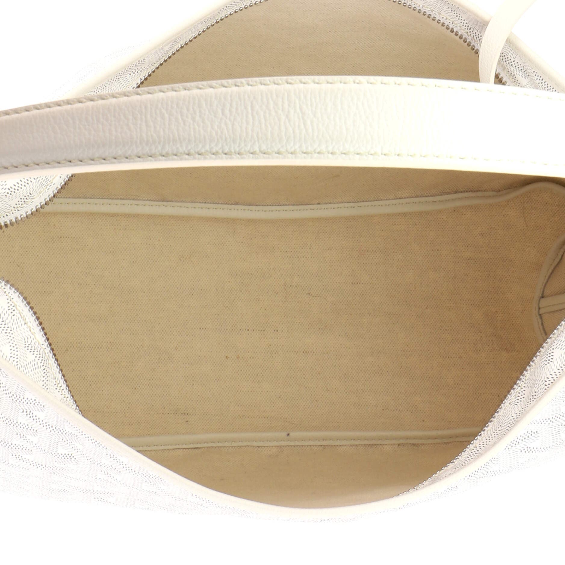 Boheme Hobo Coated Canvas, Alternate, color, White