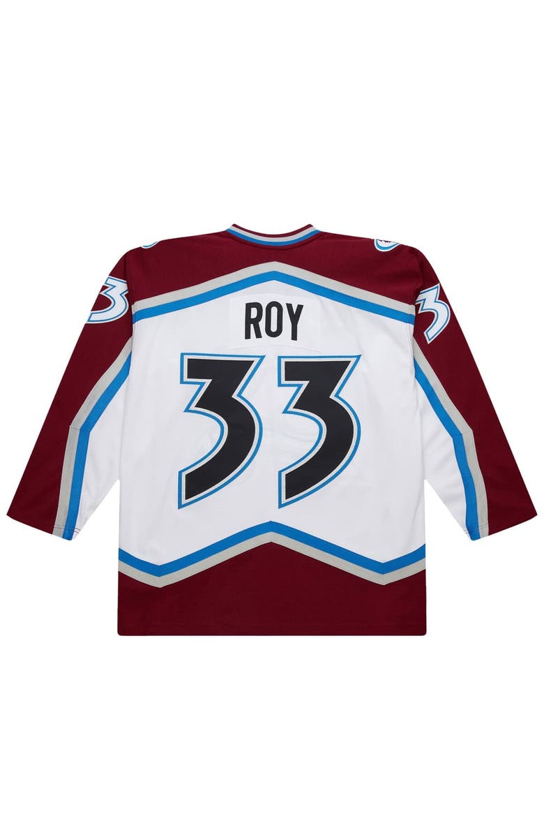 Mitchell & Ness Men's Patrick Roy White Colorado Avalanche 2000-01 Power Play Jersey, Alternate, color, White