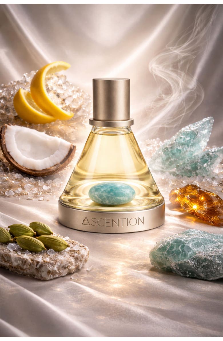 ASCENTION Parfums Ascent to Inspire Imbued in Amazonite | Eau de Parfum Elixir, Alternate, color, NO COLOR