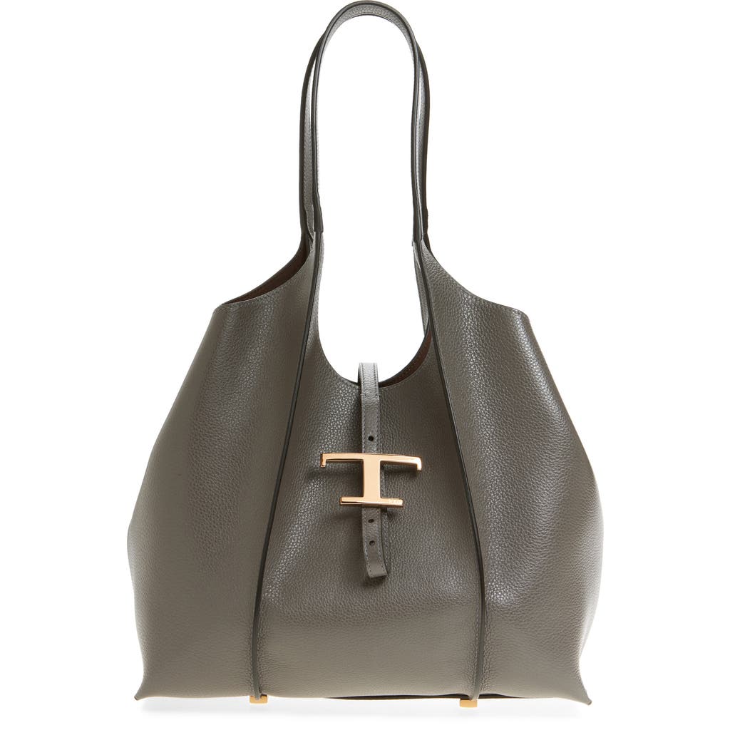 Tod's Structured Double Handle Shopping Bag