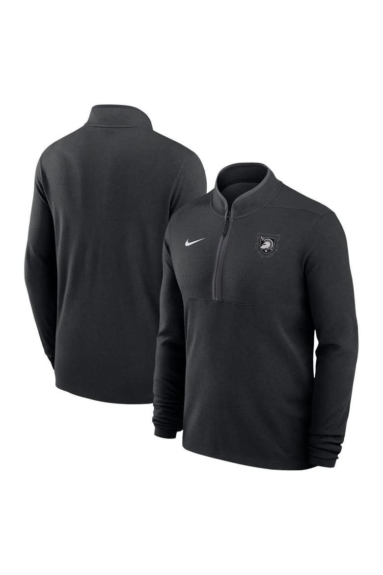 Men's Nike Black Army Black Knights Army 250 Collection Dri-FIT Victory Quarter-Zip Top, Main, color, Black