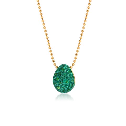Emerald Bahia Pendant & Necklace