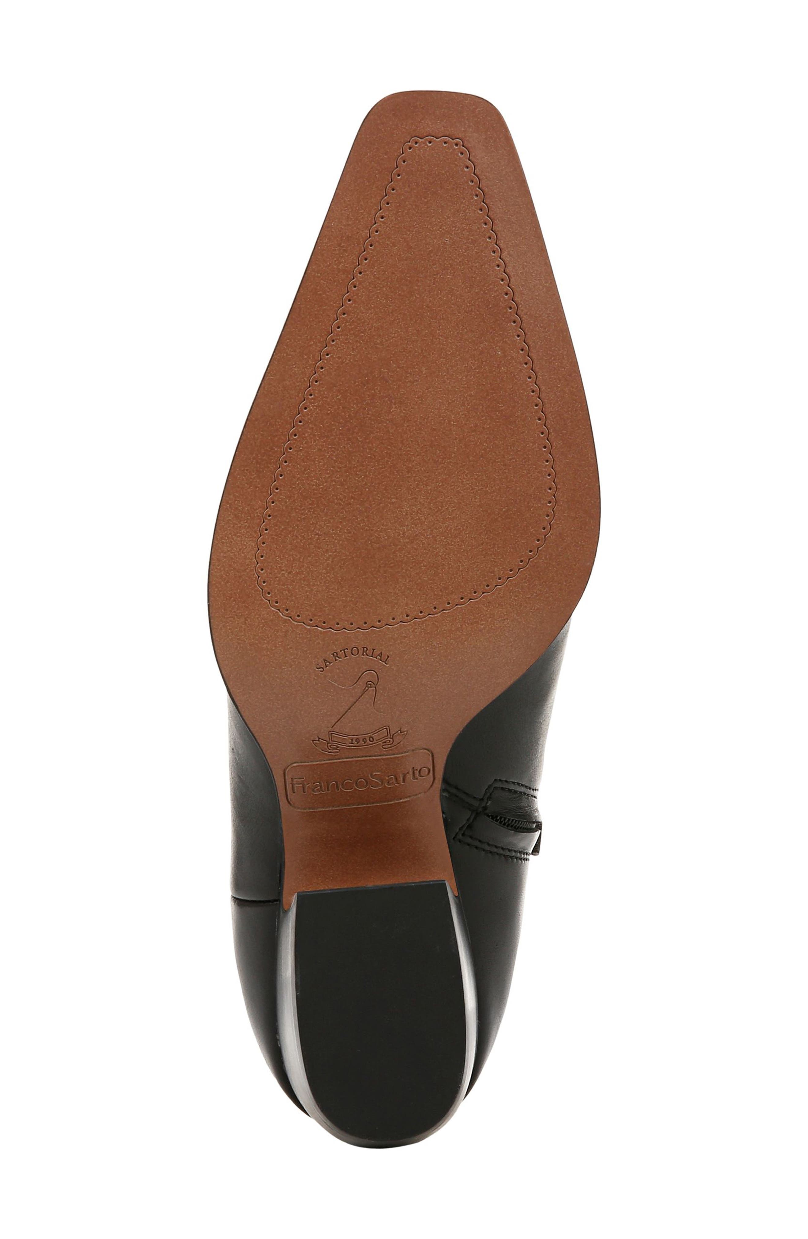 Franco Sarto Vivian Western Bootie, Alternate, color, Black