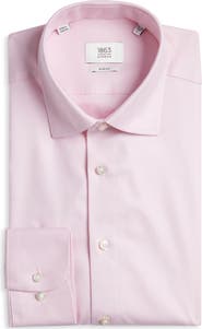 1863 by Eterna Royal Twill Slim Fit Solid Non-Iron Cotton Dress Shirt