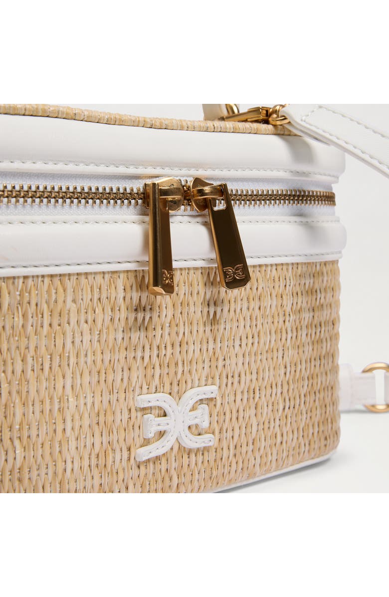 Sam Edelman Paige Train Case Crossbody Bag, Alternate, color, Ivory