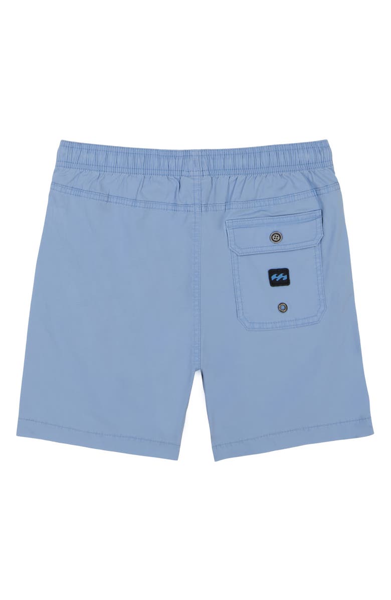 Billabong Mario Stretch Cotton Drawstring Shorts, Alternate, color, Sky Blue