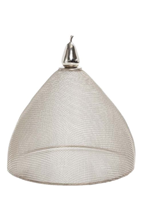 Lunares Silver Nickel Mesh Domes