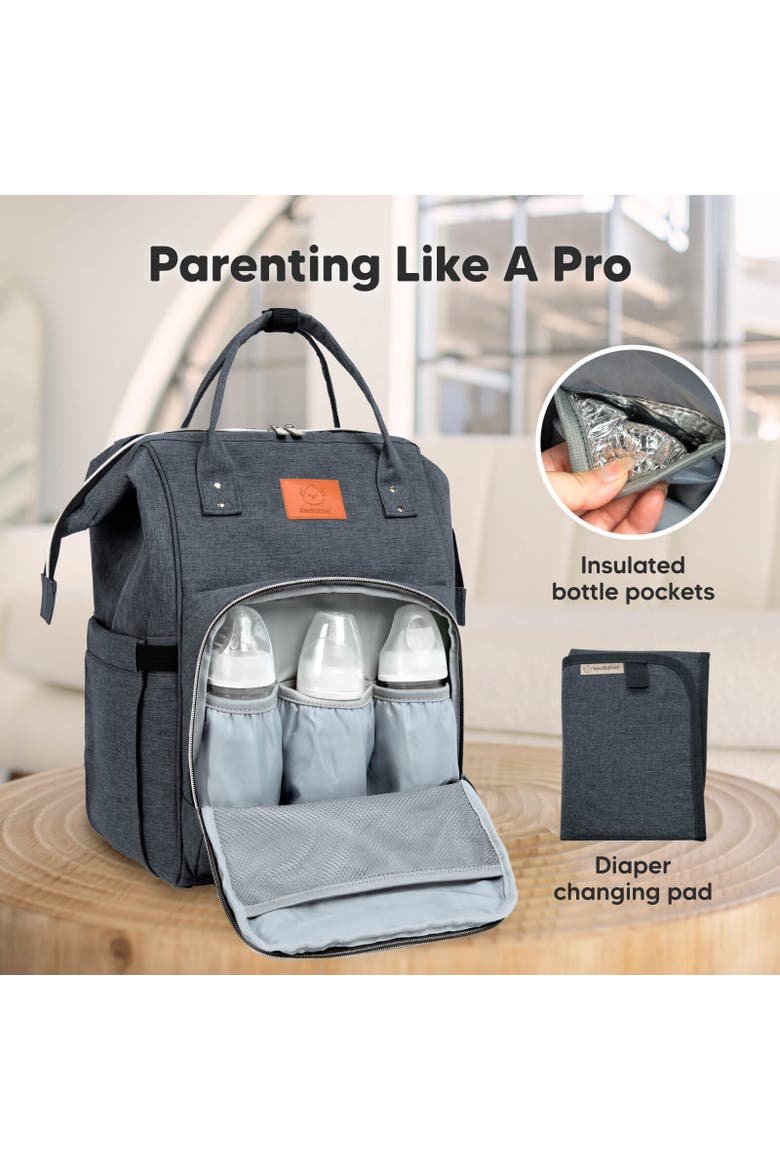 Original Diaper Bag, Alternate, color, Mystic Gray