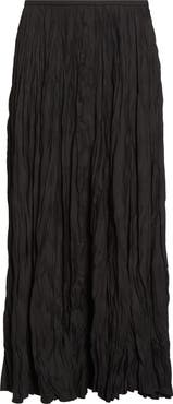 Lafayette 148 New York Plissé Maxi Skirt