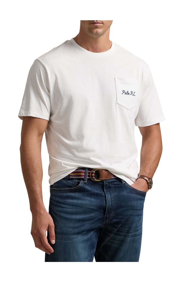 Polo Ralph Lauren Varsity Polo Bear Jersey T-Shirt, Main, color, 