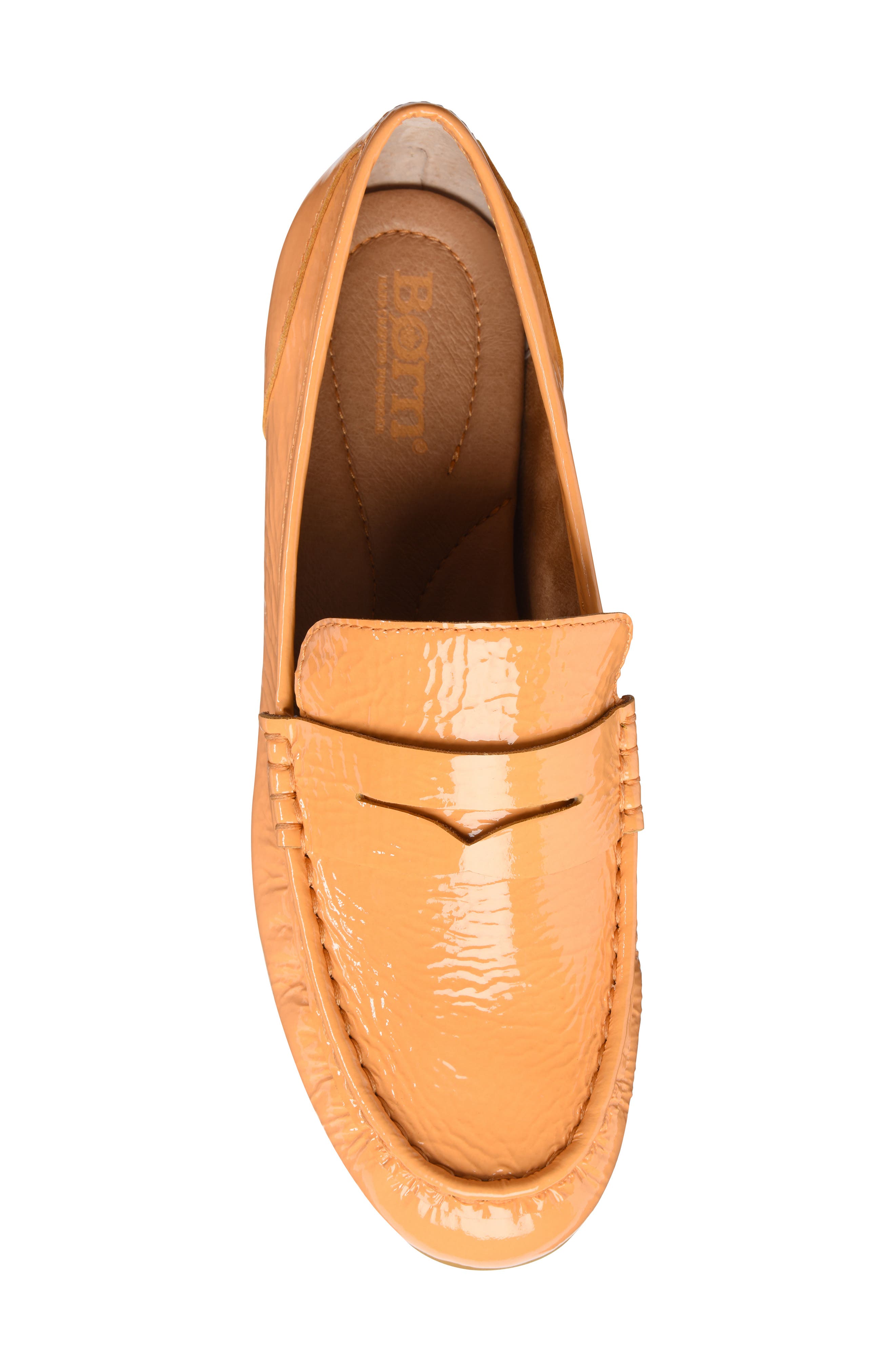 Betti Loafer, Alternate, color, ORANGE PATENT LEATHER