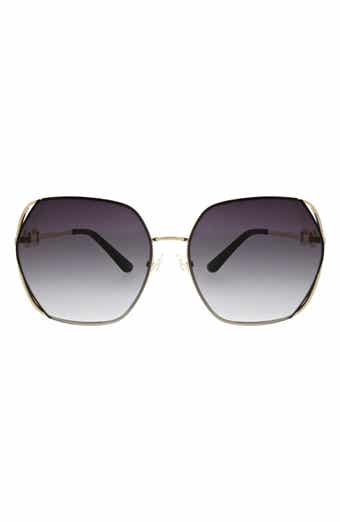 Oscar de la Renta 62mm Butterfly Sunglasses