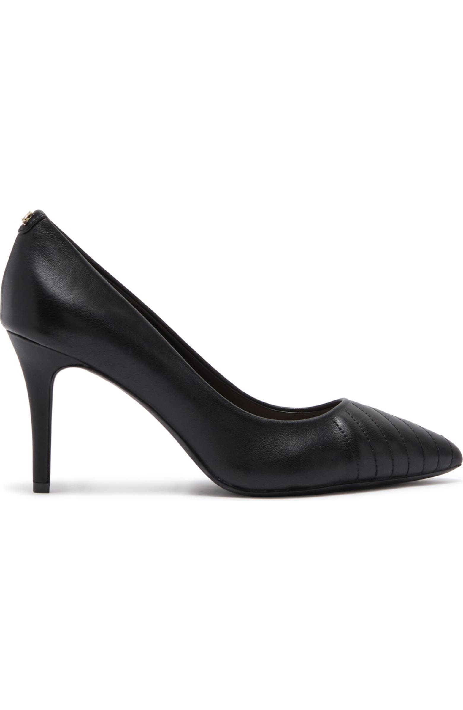 KARL LAGERFELD PARIS Roulle Quilted Pointed Toe Pump | Nordstromrack