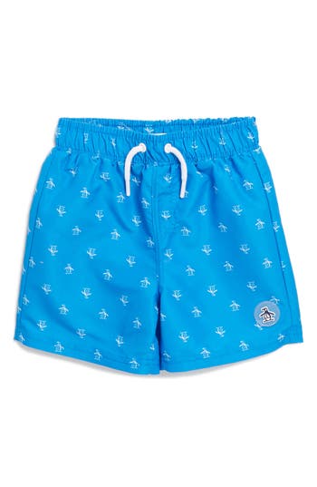 ORIGINAL PENGUIN ORIGINAL PENGUIN KIDS' SWIM TRUNKS
