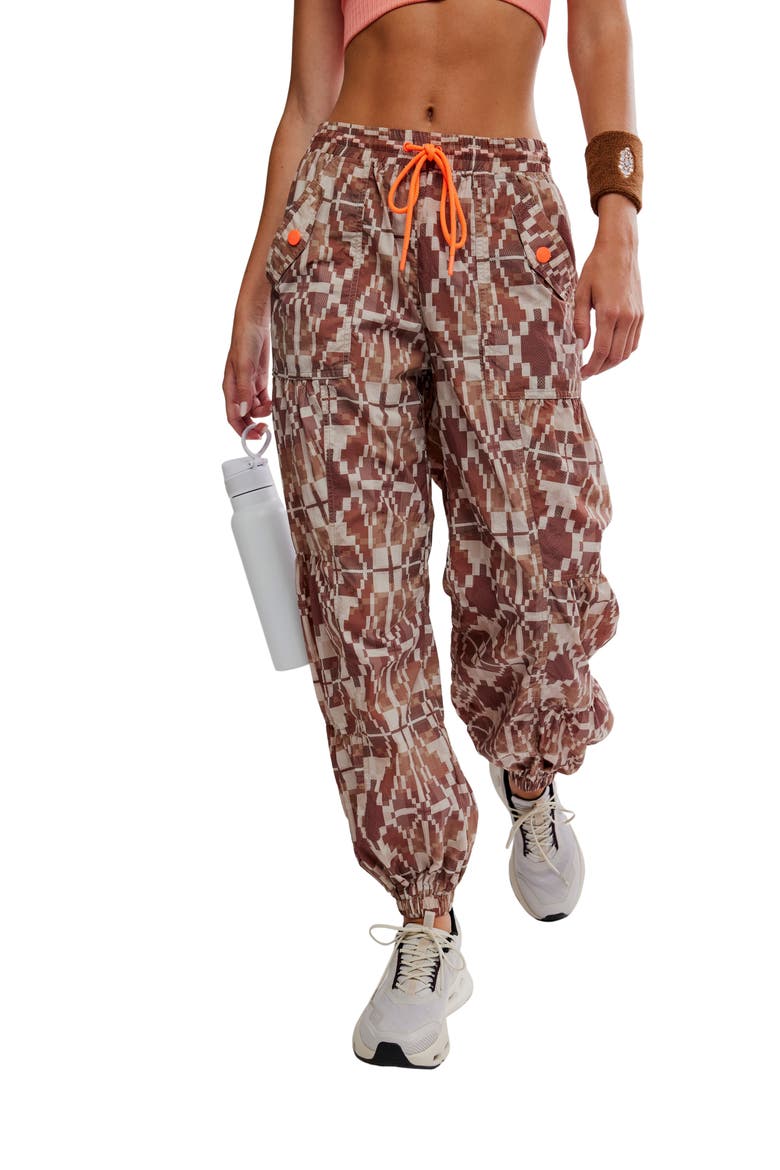 Set Me Free Print Pants, Alternate, color, SANDY BOHO COMBO