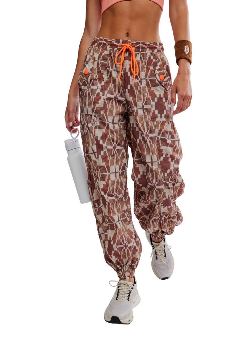 Free People Set Me Free Print Pants, Alternate, color, 