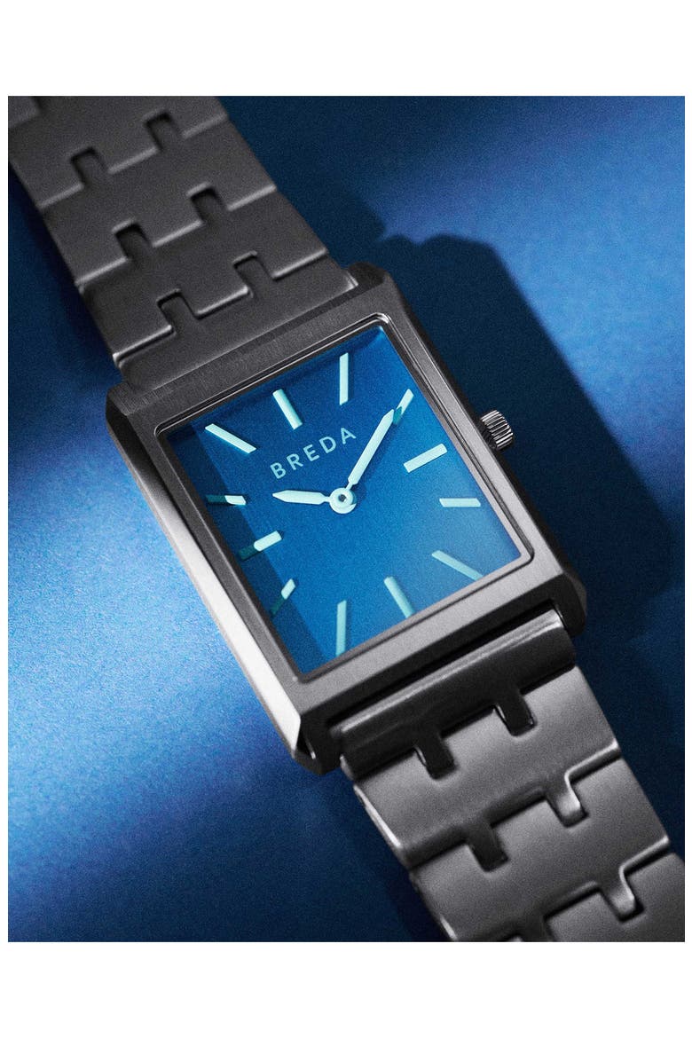 Virgil Bracelet Watch, 26mm, Alternate, color, SILVER
