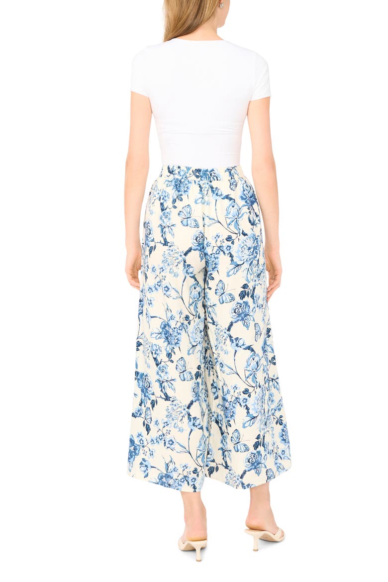 Drawstring Crop Wide Leg Pants, Alternate, color, VANILLA ICE
