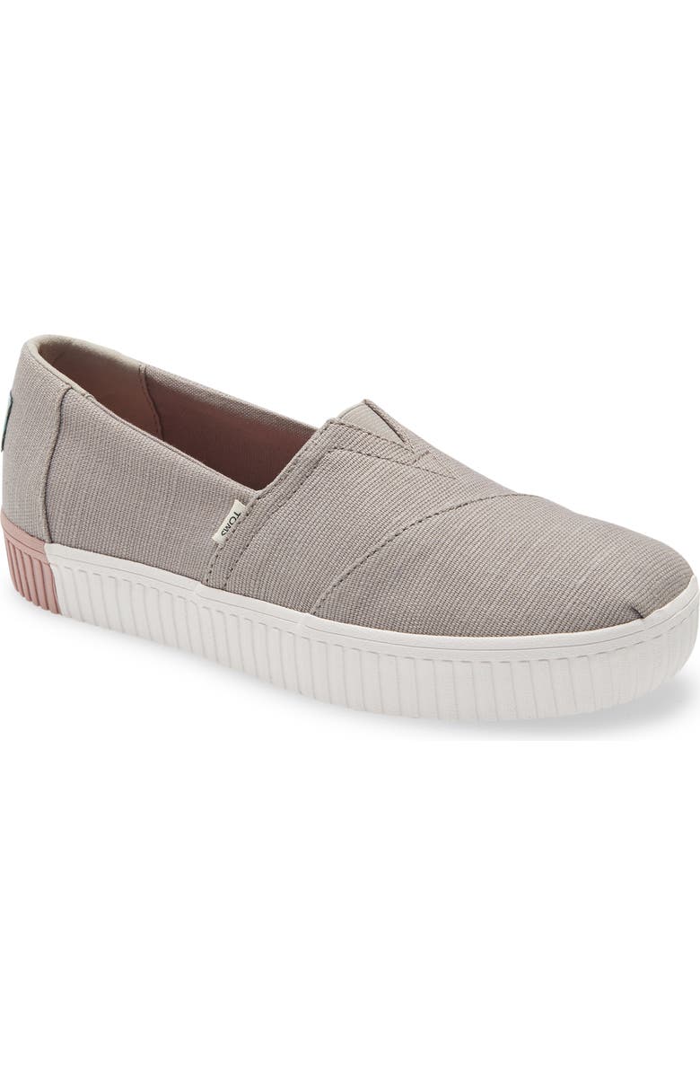 TOMS Tie Dye Canvas Slip-On, Main, color,