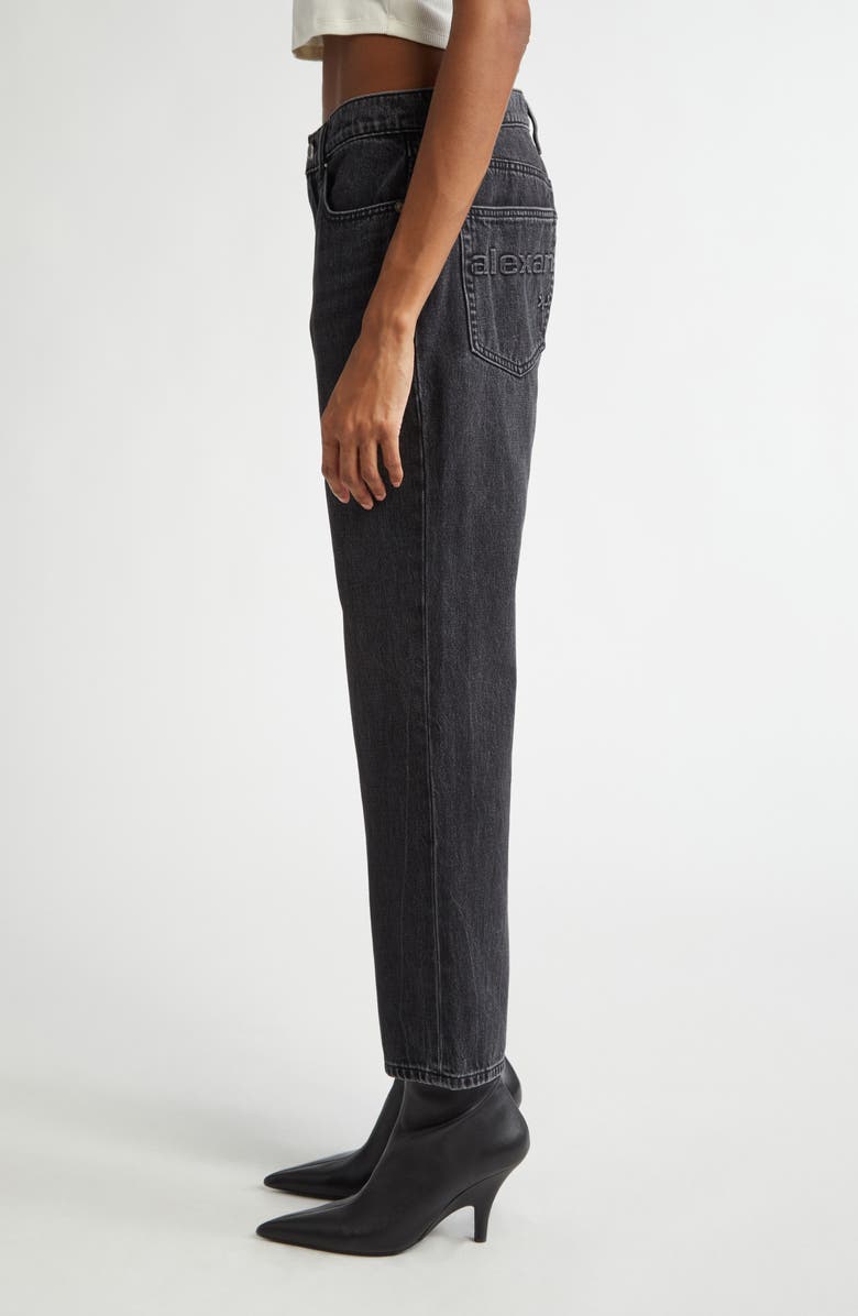 Alexander Wang OG High Waist Stovepipe Jeans, Alternate, color, 