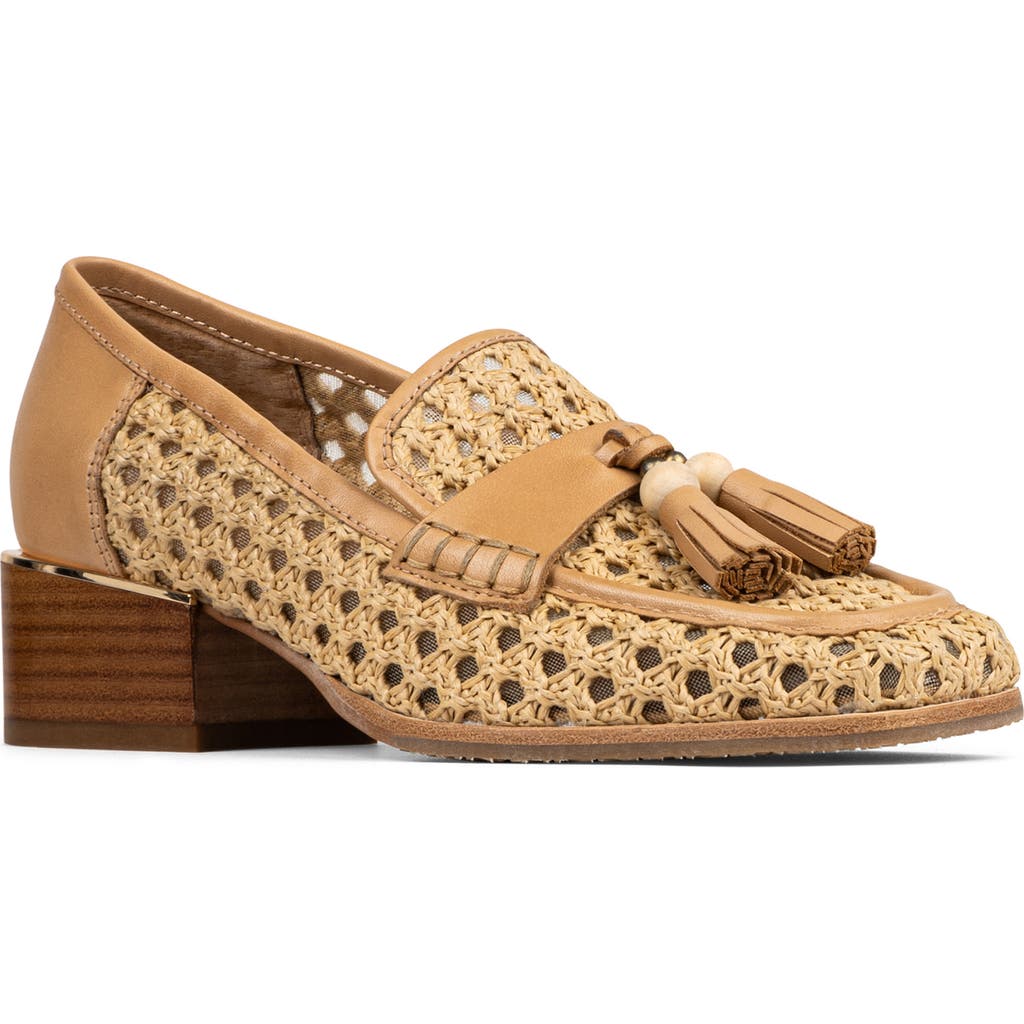 Shop Donald Pliner Tailored Heel Bouclé Loafer