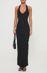 Princess Polly Spicy Halter Maxi Dress