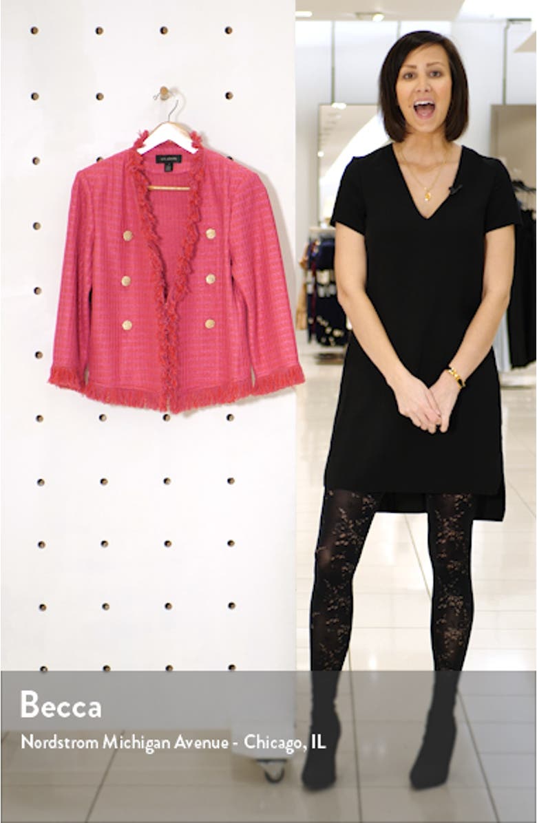 Poppy Textured Knit Jacket, sales video thumbnail