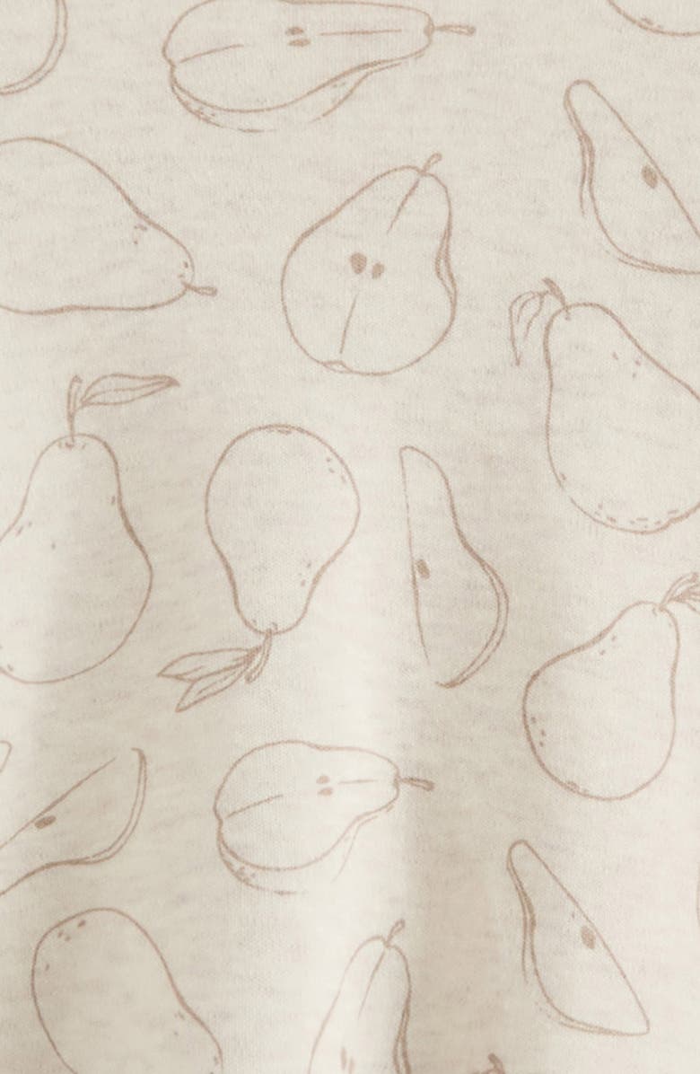 Nordstrom Print T-Shirt & Pants Set, Alternate, color, Beige O Light Heather Pears