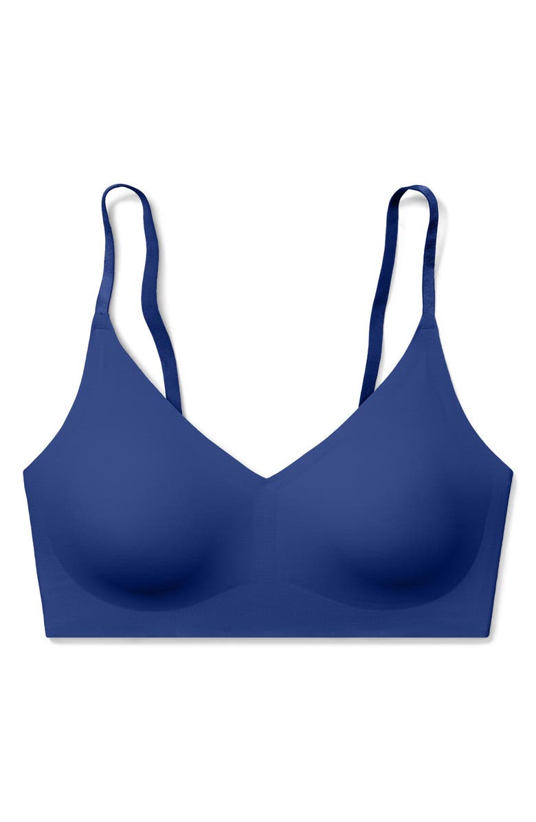True & Co The True Body Triangle Convertible Strap Bralette, Alternate, color, Mazarine
