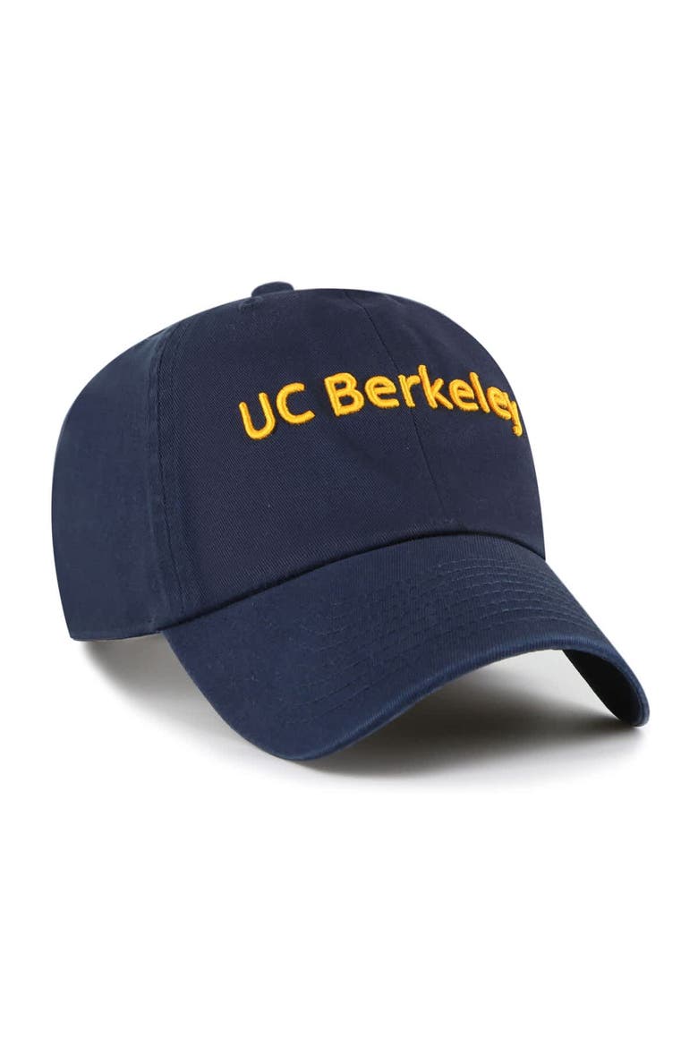 Men's '47 Navy Cal Bears Clean Up Adjustable Hat, Alternate, color, Navy