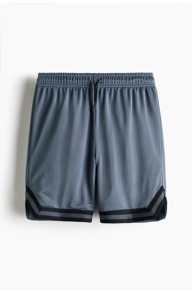 H&M Basketball shorts with drymove, Alternate, color, Green/Color-Block