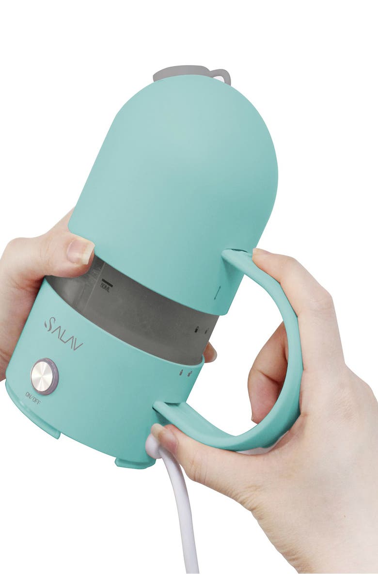 SALAV CS-07 Travel Dual Voltage Garment Steamer - Capsule Series - Mint, Alternate, color, 