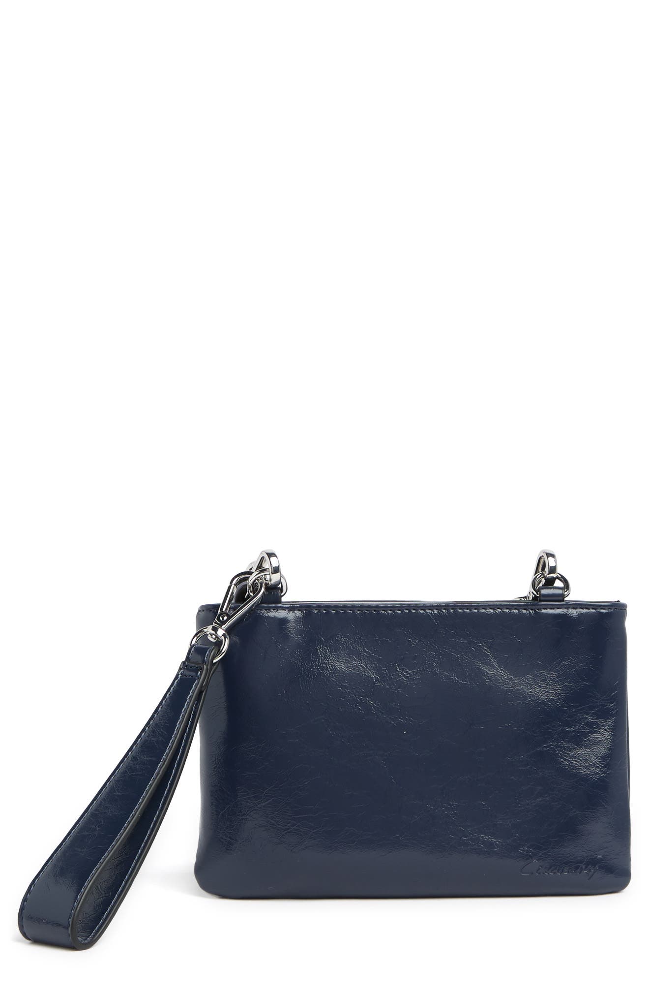 CIRCUS BY SAM EDELMAN Malibu Convertible Wristlet, Main, color, BALTIC NAVY