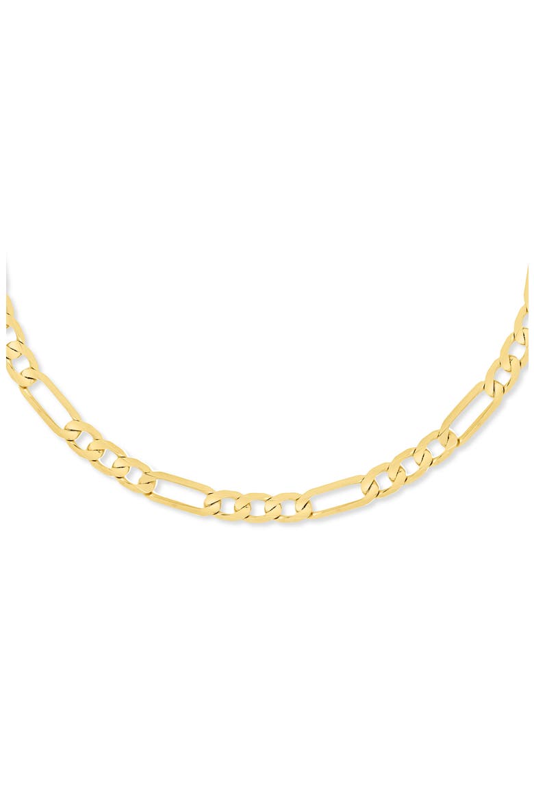14K Gold Figaro Chain Bracelet, 3.1mm, Alternate, color, 14K YELLOW GOLD