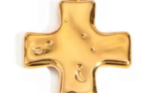 Macrae & Co . Crossroads Pendant Necklace In Gold