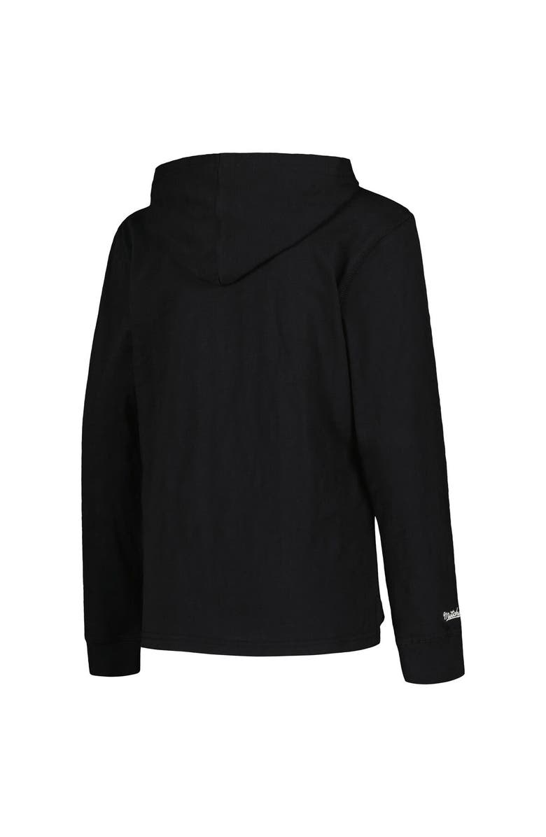 Mitchell & Ness Youth Mitchell & Ness Black Toronto Raptors Hardwood Classics Legendary Slub Lightweight Pullover Hoodie, Alternate, color, 