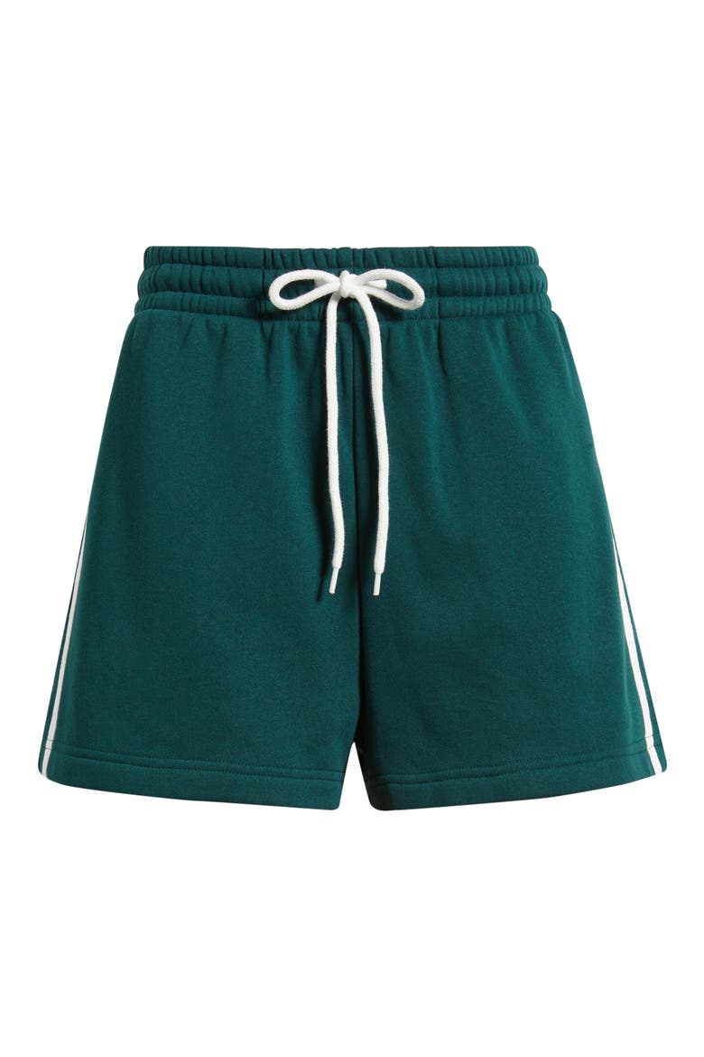 Athletic Fleece Shorts, Alternate, color, GREEN