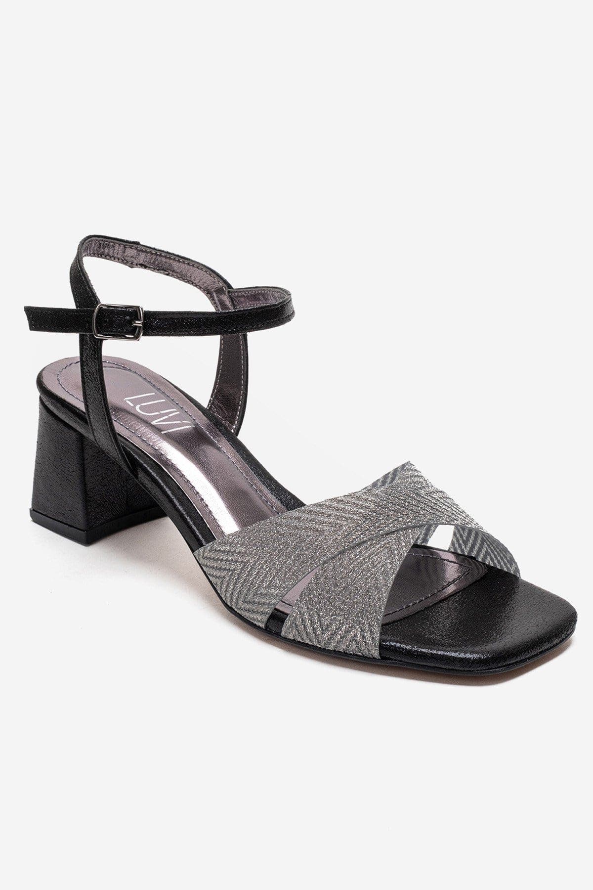 Prologue Shoes Milagro Block Heel Sandal, Alternate, color, Black