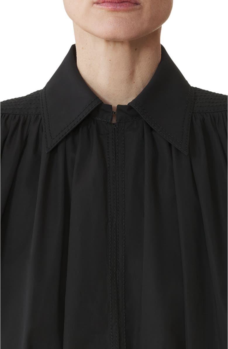 Lanvin Cotton Popelin Top, Alternate, color, 