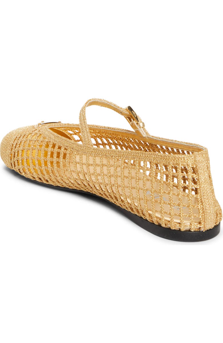 Prada Crochet Mary Jane Flat, Alternate, color,