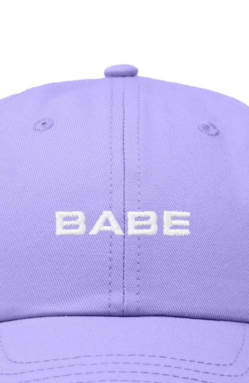 DALIX DALIX BABE EMBROIDERED CAP