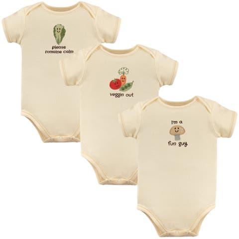 Organic Baby Bodysuit 3Pk