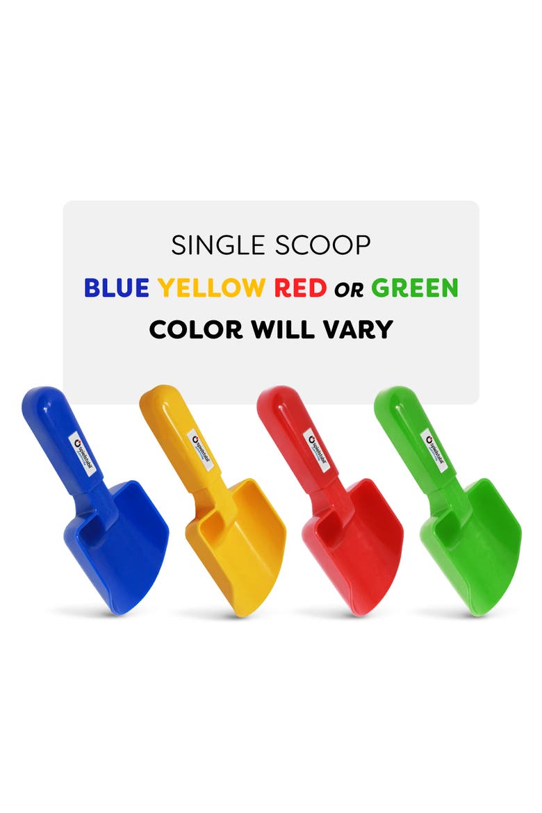 Small Sand Scoop Toy (Made in Germany) - Sold Individually - Colors Vary, Alternate, color, Multi