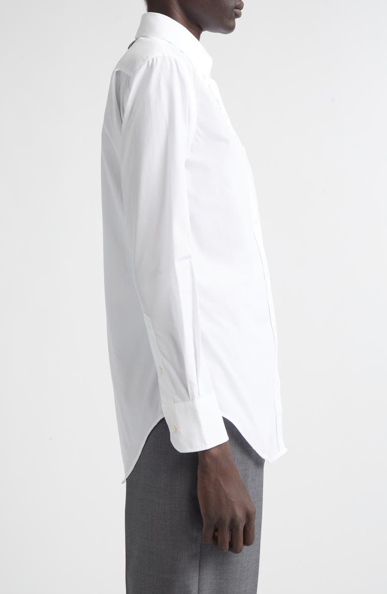 Thom Browne Cotton Shirt, Alternate, color, White