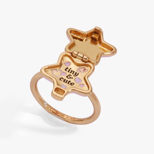 Alex And Ani Polly Pocket Locket Ring In Pink