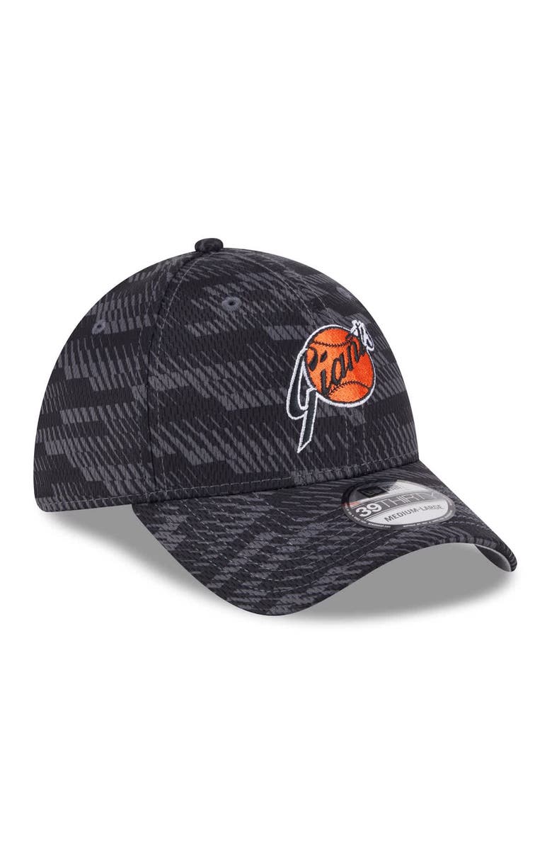 New Era Men's New Era Black San Francisco Giants 2025 MLB Clubhouse 39THIRTY Flex Hat, Alternate, color, Black