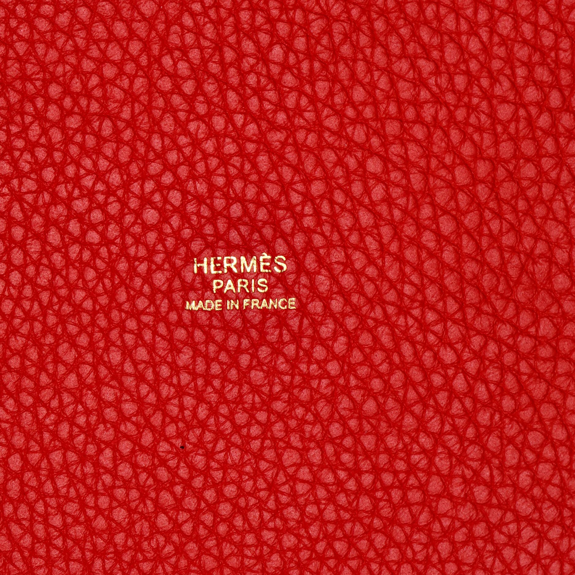 Pre-Owned Hermes Picotin Lock Bag Clemence MM, Alternate, color, Rouge De Coeur